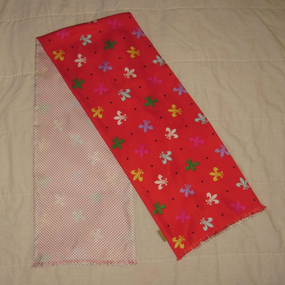 Vintage Echo Rectangular Silk Scarf - Double Side… - image 4