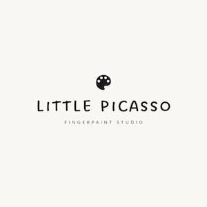 Logotipo minimalista, logotipo prediseñado, plantilla de logotipo, marca personal, marca empresarial, diseño de logotipo para pequeñas empresas – LSS – Little Picasso