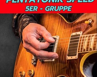 Pentatonic speed for rock, fusion & metal – Group of 5 like Eric Johnson!