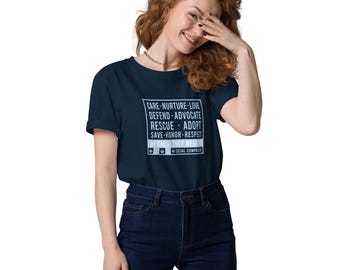 Because They Need Us Unisex Organic Cotton Tee