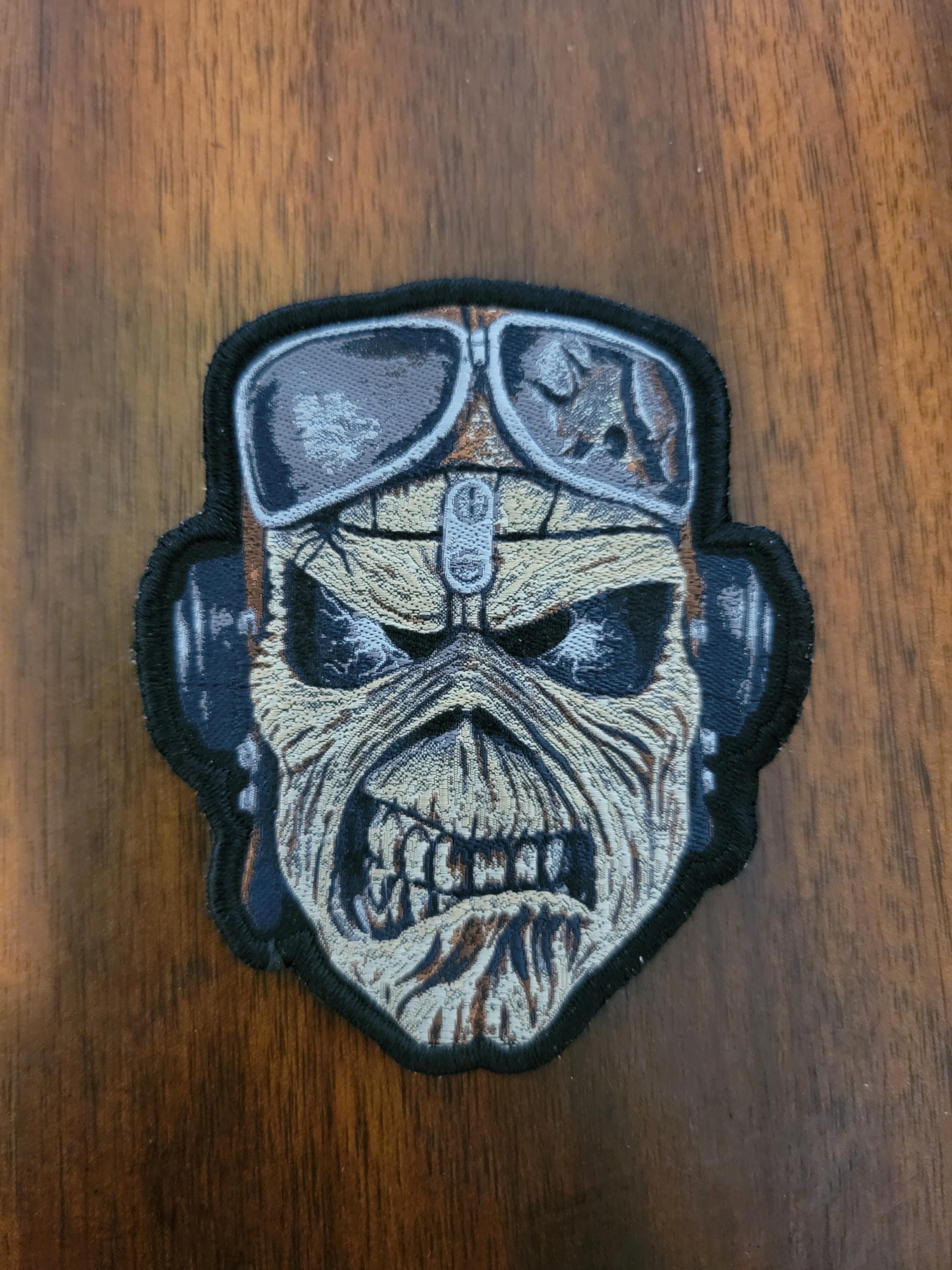 Iron Maiden, Aces High, Spitfire Pilot Eddie (woven, Velcro-backed