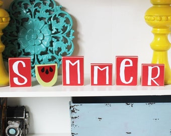 Watermelon Decorations, Summer Signs, Summer Home Decor