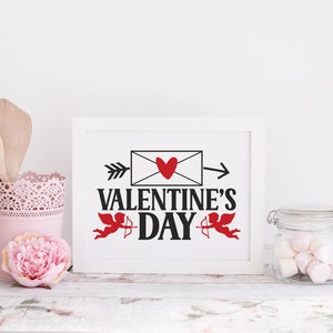 Valentines Day SVG Bundle, Valentines PNG, Cut Files Digital Download image 2