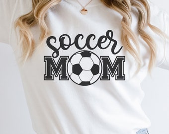 Soccer Mom Shirt PNG, Soccer Mom SVG Files, Sublimation, Digital Download