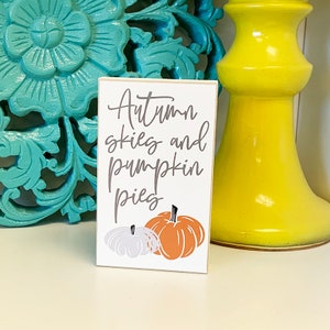 Autumn Quotes, Autumn Decor, Tiered Tray Sign