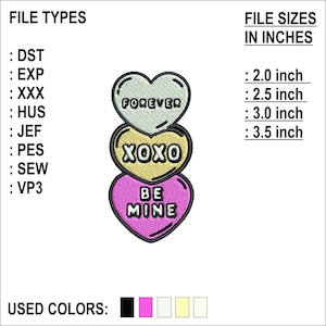 Be Mine Stickdatei, Be Mine Herz Stickerei, Mini Herzen, Herz Valentine, Liebhaber Stickerei, Jubiläumsgeschenk, digitaler Download