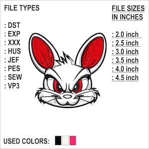 Mouse Machine Embroidery design Digital File, 6 sizes, Instant Download, 8 Formats