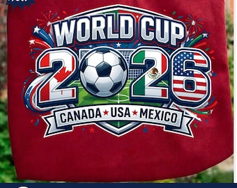 World Cup 2026 PNGSVG, USA Canada Mexico Soccer |America Football 2026PNG | World Cup 2026 Shirt Design ,Trendy svg , Popular now svg