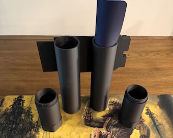 Play Mat Holders / Storage Locking System Compatible with DeWalt ToughSystem 2.0 Compact TCG Organizer