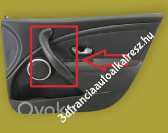 Maniglia Porta Interna Anteriore Per Renault Fluence, Megane 3, Laguna 3, Latitude - Destra E Sinistra, ABS, 809600007R - 3