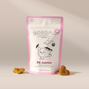 PB Jubilee Crunchy Dog Treat for Digestion – Peanut Butter, Pumpkin & Sweet Potato, Natural, Homemade, Gluten Free, Whole Food Pet Snack