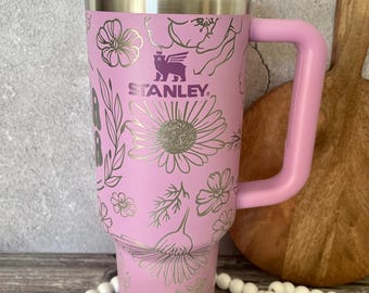 Mama 40oz Stanley inciso
