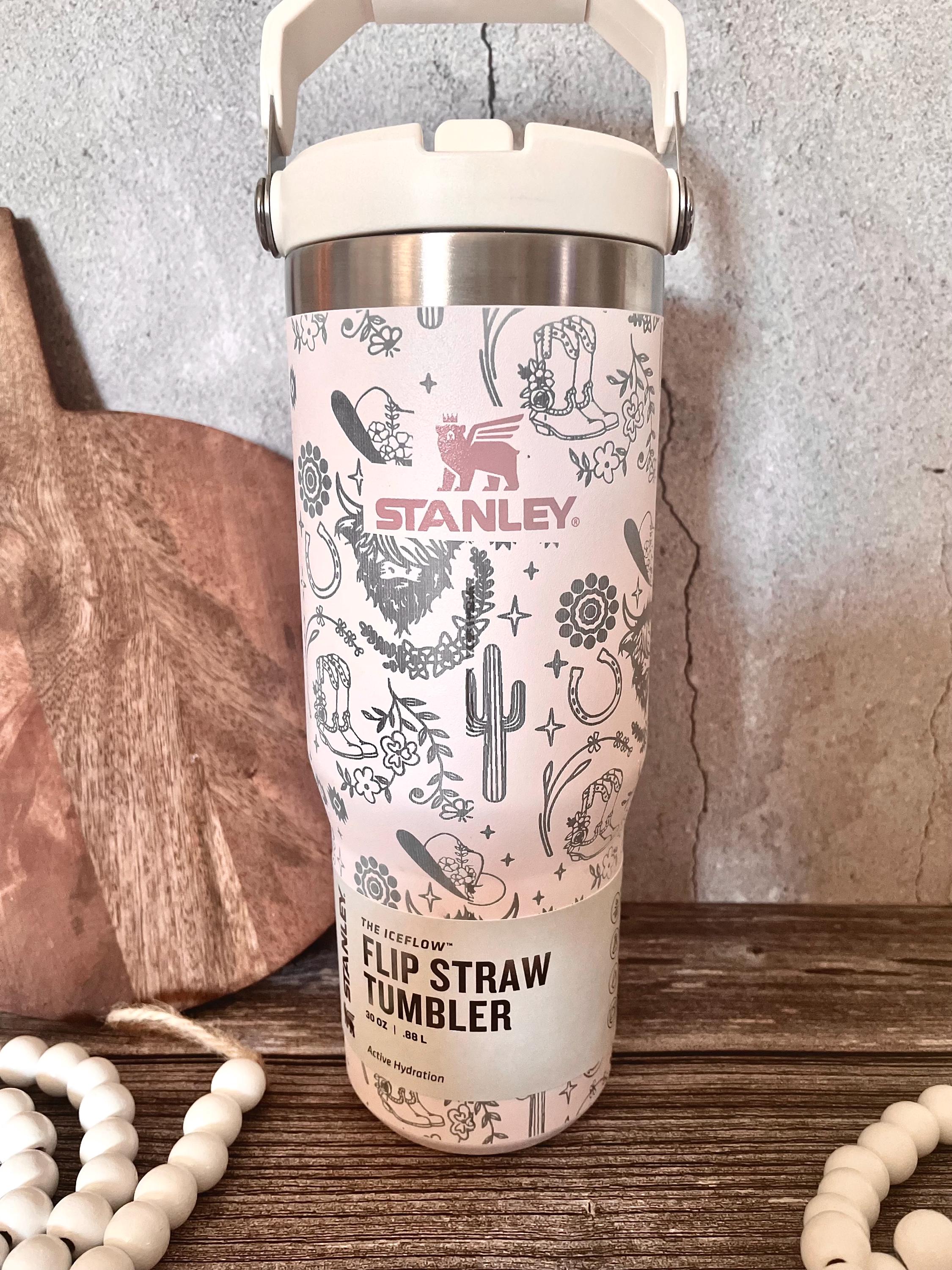 30oz Western Flip Straw Stanley - Etsy