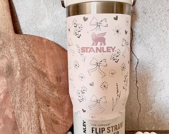 30oz Bows Flip Straw Stanley