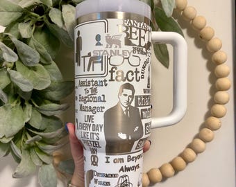 Office Engraved Stanley 40oz