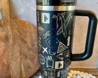 Viaje 30 oz Protour Stanley grabado