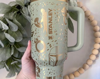 40oz Galaxy Engraved Protour Stanley