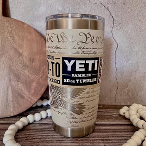 We The People 20oz Yeti Rambler
