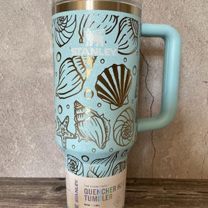 SeaShell Gravierte Stanley 40oz