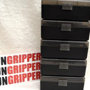 5 x 357/38 AMMO BOXES 50 Round&#39;s Each Smoke Color (GUNGRIPPER.com)