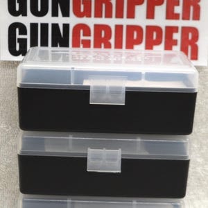 3 x 357/38 AMMO BOXES 50 Round&#39;s Each Clear Color (GUNGRIPPER.com)