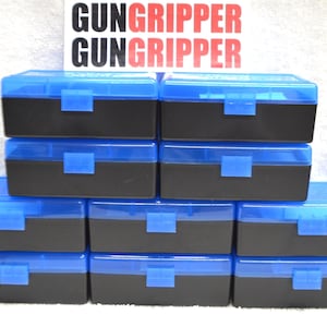10 x 357/38 AMMO BOXES 50 Round&#39;s Each Blue Color (GUNGRIPPER.com)
