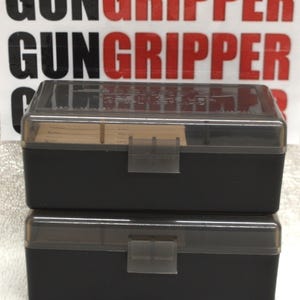 2 x 357/38 AMMO BOXES 50 Round&#39;s Each Smoke Color (GUNGRIPPER.com)