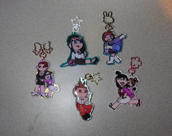 Ace Attorney Charms (3")