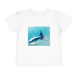 Ocean Vibes Toddler Tee - Cute Fish Graphic, Funny Kid&#39;s Shirt, Summer Fun Outfit, Gift for Toddlers, Playful and Cute