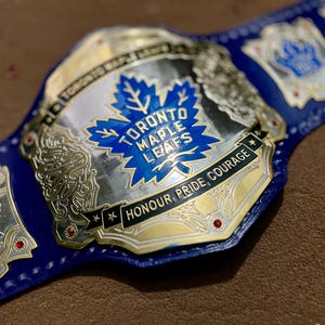 Neue Tonoto Maple Leafs Wrestling Gürtel mit All Material Variabel