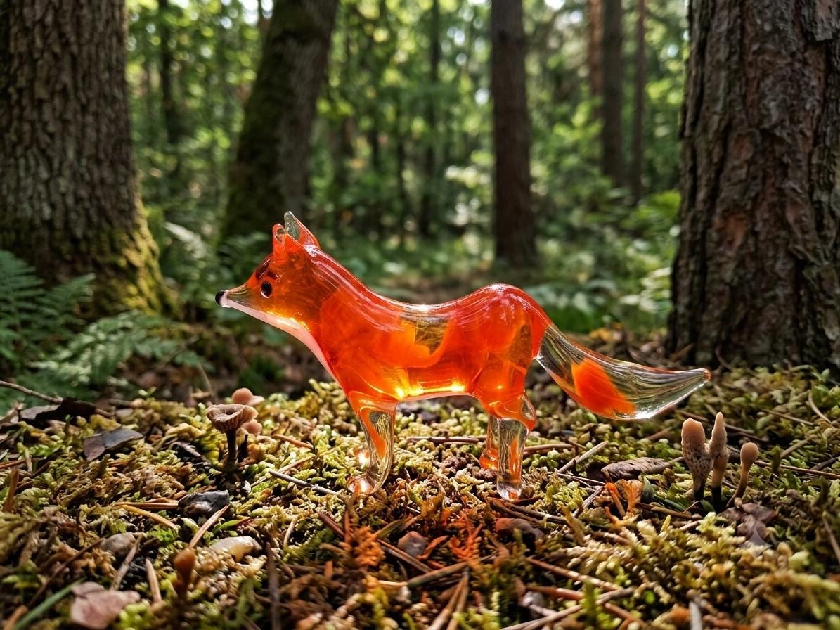 【お値下げ】Alan Fox作のガラスの置物 Alan Fox Glass - Etsy Australia