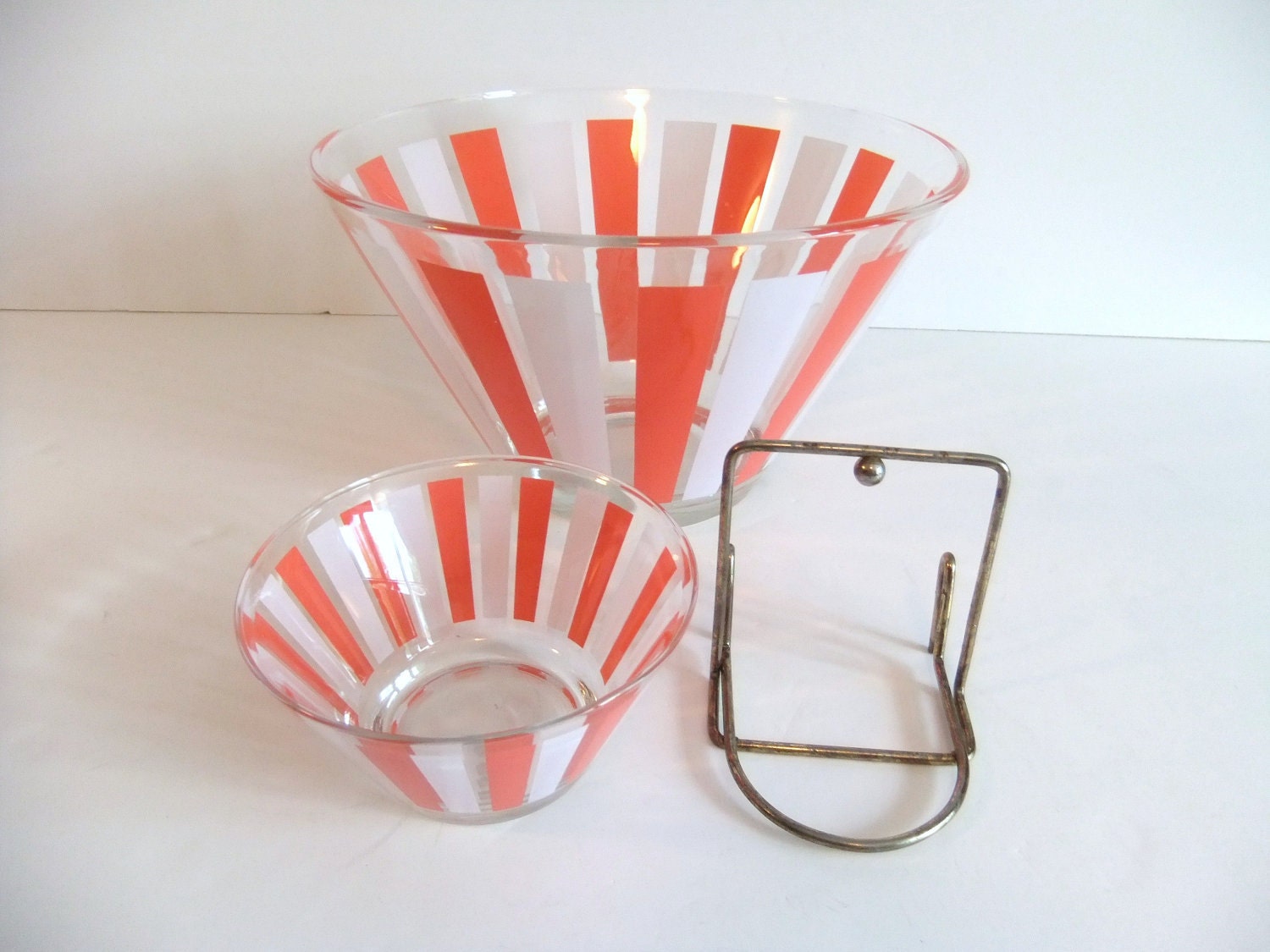 Vintage Chip and Dip Bowl Etsy