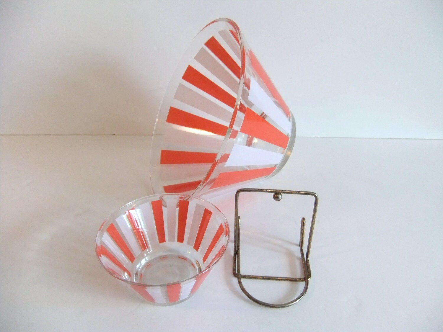 Vintage Chip and Dip Bowl Etsy