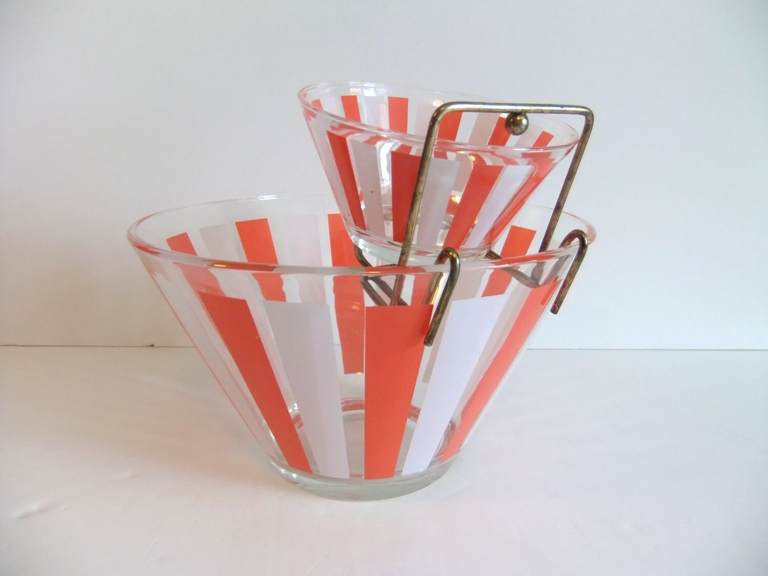 Vintage Chip and Dip Bowl Etsy