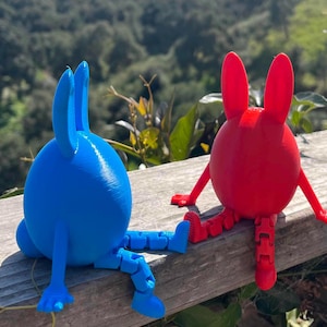 Cute Easter Bunny Egg