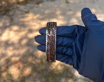 Stainless Steel Welded copper bracelet