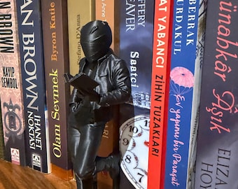 Decorazione per libreria a tema "Fidanzato mascherato dei libri", regalo ideale per gli amanti dei romanzi dark romance.