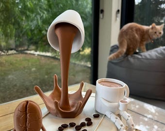 Coffe Lovers Gift Set: Spilled Splash, Coffee Bar Decor