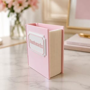 Presente para Amantes de Livros, Porta-Marcadores de Páginas, Presente para Leitores, Decoração para Estante