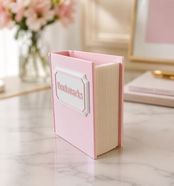 Book Lover Gifts for Mom, Bookmark Holder, Bookshelf Decor
