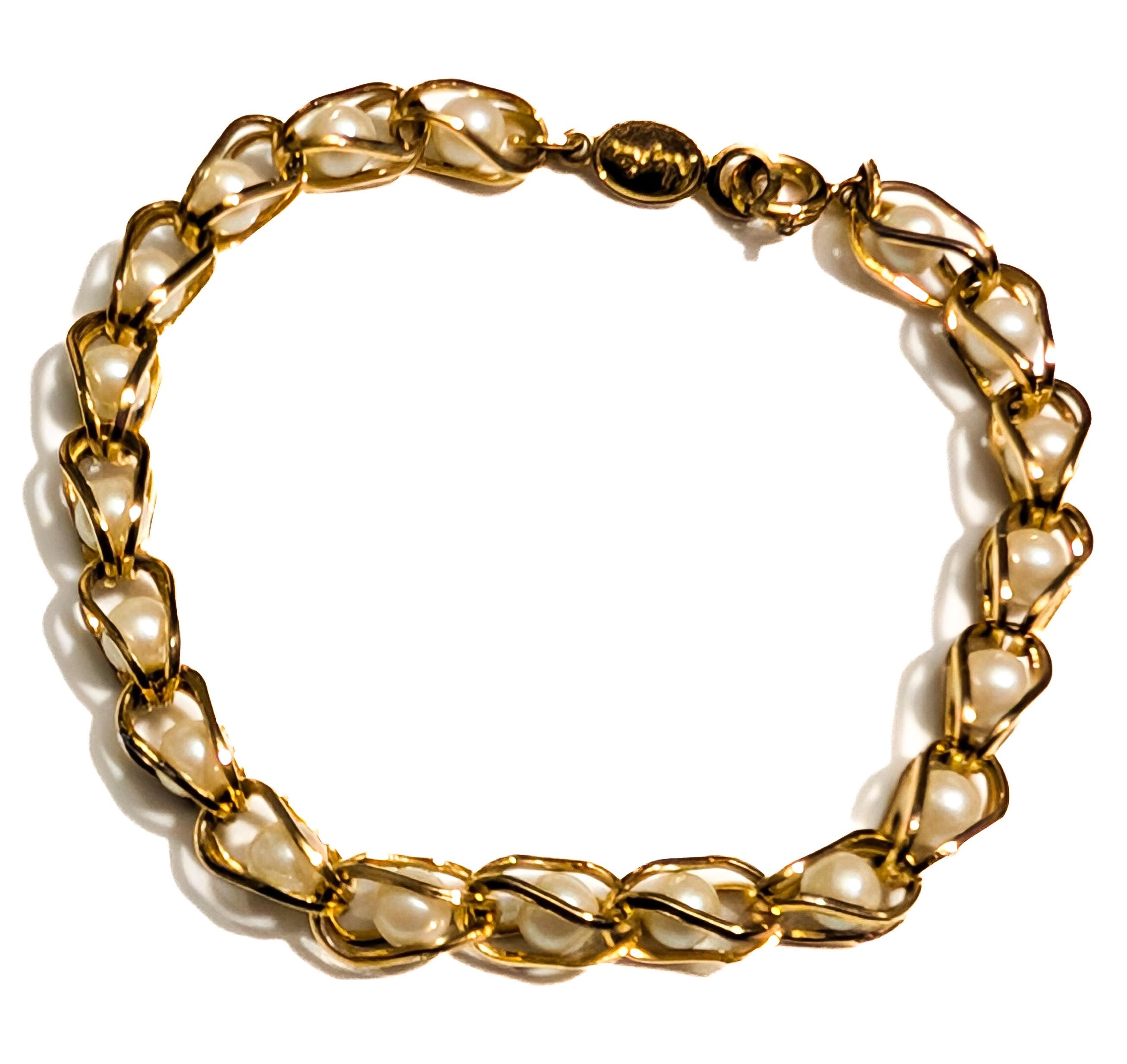 Napier pearl bracelet - Etsy 日本