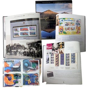 Vintage 1996 Canada Post Annual Collection of Canada&#39;s Stamps