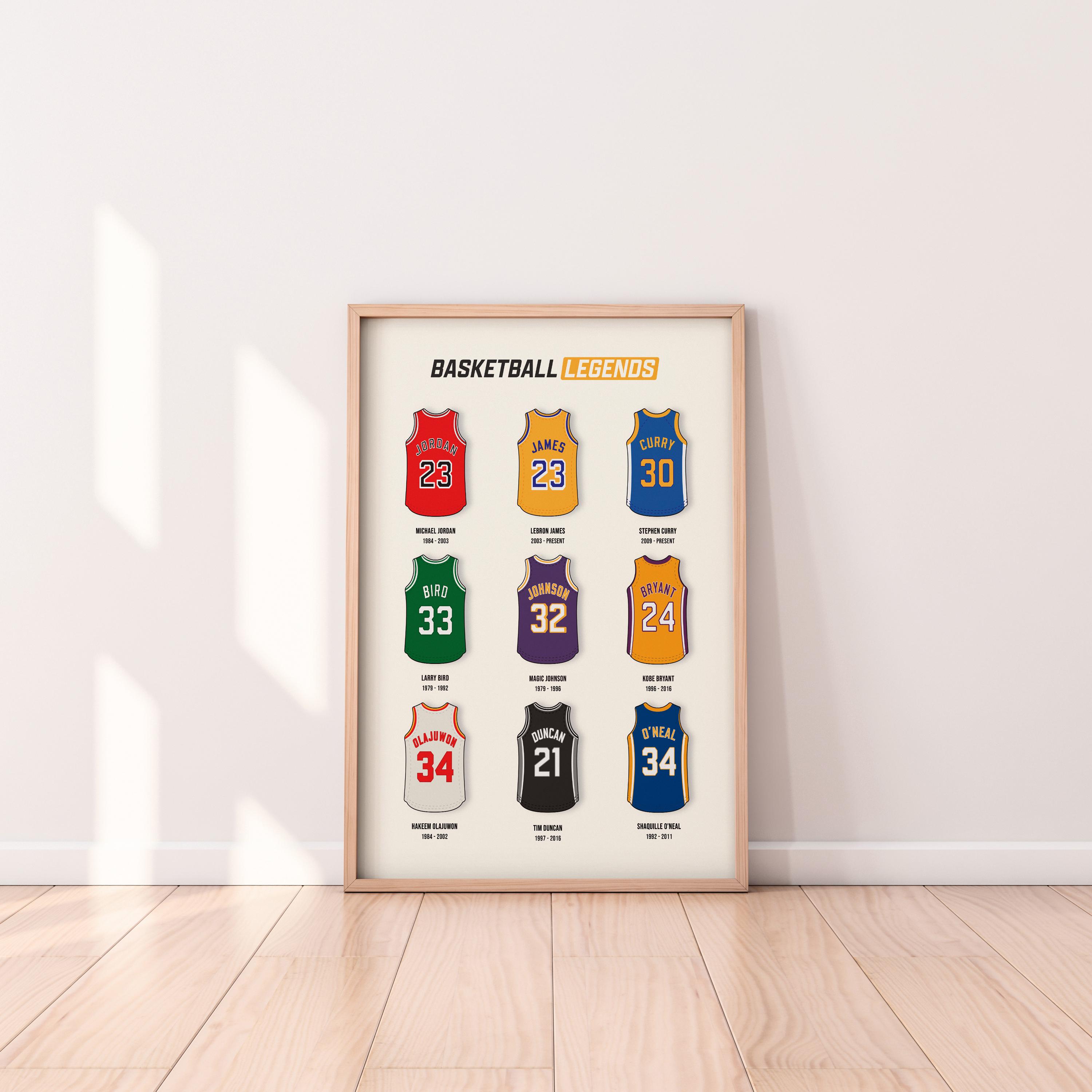 Basketball legends - Etsy México, image size:3000x3000