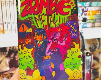ZOMBIE METAAL!!! Inleidende strip van 20 pagina's