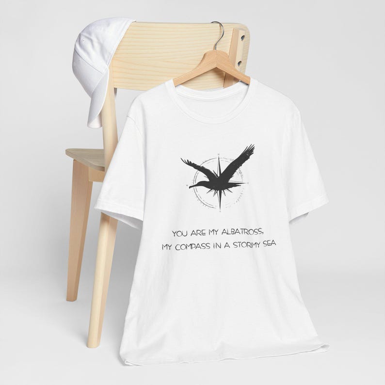 Erkenci Kus Albatross T-Shirt, Minimalist Tee, Turkish Drama Fan, Romantic Shirt Gift , Demet Özdemir, Can Yaman, Early Bird - 100% Cotton image 5