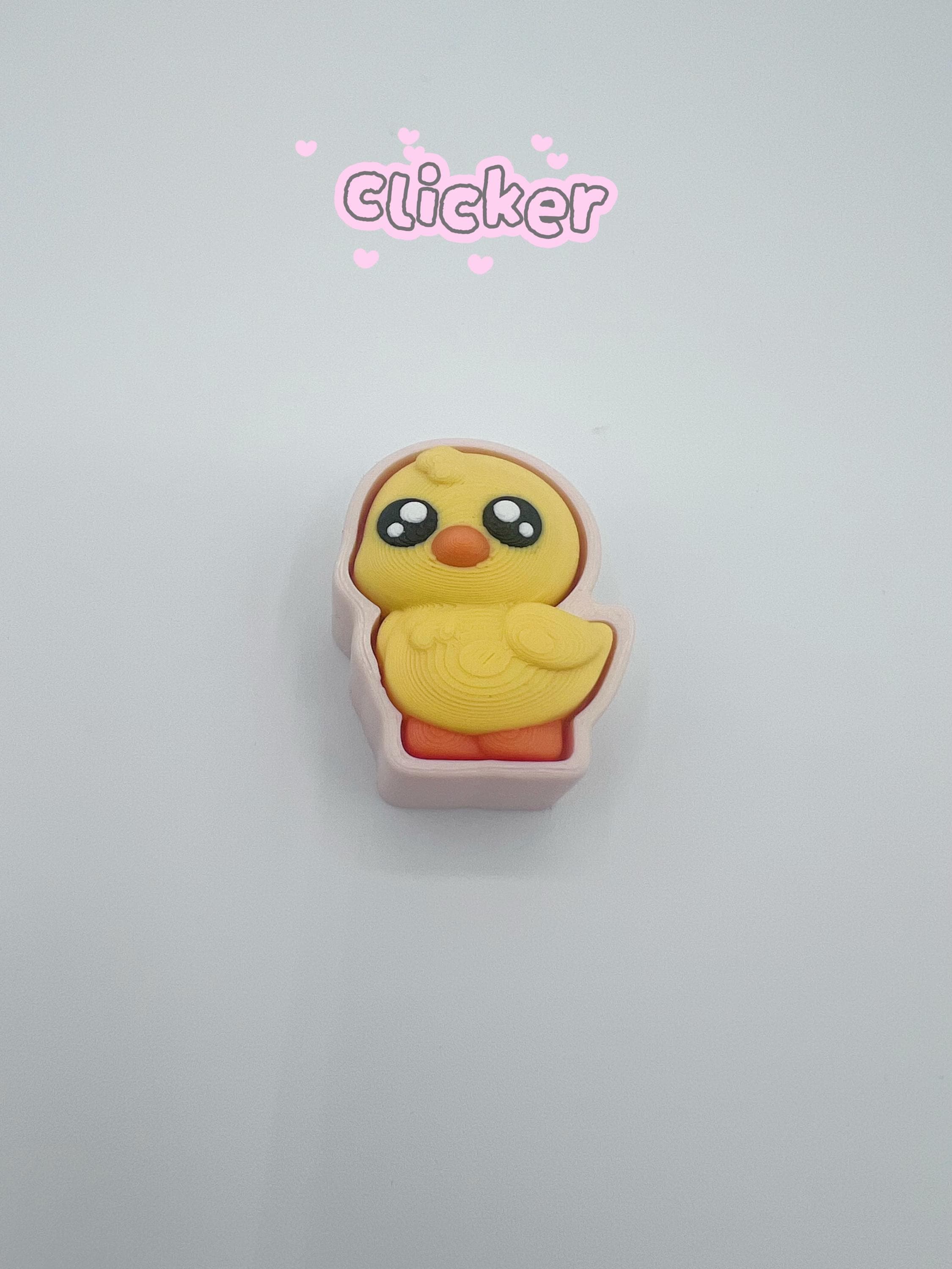 3D Printed Easter Clicker Toys – Bunny, Chick & Egg Fidget Buttons ...