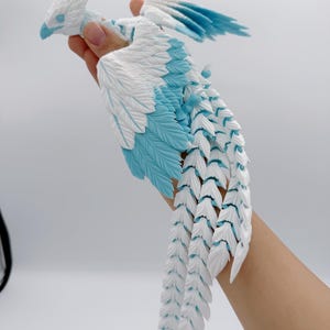 FeatherFlare Phoenix – Articulated 3D Printed Fantasy Bird Figurine