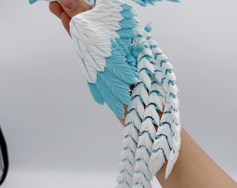 FeatherFlare Phoenix – Articulated 3D Printed Fantasy Bird Figurine