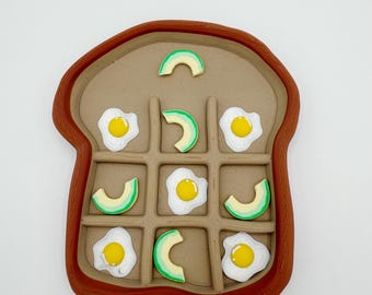 Avocado Toast Tic Tac Toe – 3D Printed Breakfast Game