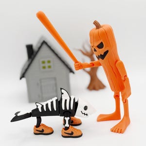 Italian Brainrot Halloween: Tralalero tralala, Tungtungtung Sahur